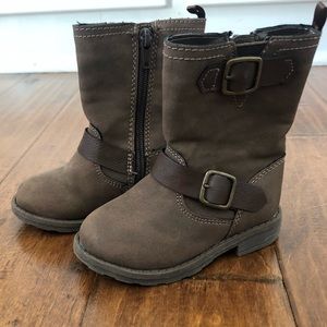 Toddler Girl Brown Boots